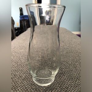 Clear Glass Vase